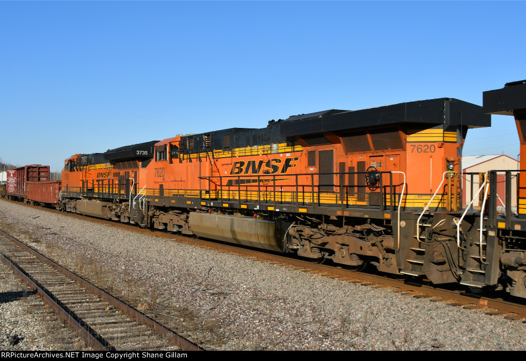 BNSF 7620 Roster shot.